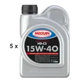 Produktbild: Meguin Motorenoel HD-C3 SAE 15W-40 / 5x 1 Liter Flasche