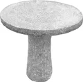 Produktbild: Dehner Gartentisch, rund, Ø ca. 75 cm, Höhe ca. 75 cm, Granit, grau