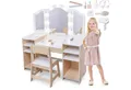 Produktbild: Mamabrum Schminktisch Kinderschminktisch mit LED, Zubehör und Stuhl