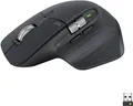 Produktbild: Logitech Master Series MX Master 3S - Maus - ergonomisch - optisch - 7 Tasten - kabellos - 2,4 GHz, Bluetooth - Logitech Logi Bolt USB-Receiver - Graphite (910-006559)