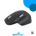 Produktbild: Logitech MX Master 3S Graphit Maus Bluetooth Kabellos, mit Empfänger, 8K DPI
