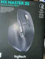 Produktbild: Logitech MX Master 3S Kabellos Maus Bluetooth 8000 DPI Grau NEU L3