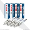 Produktbild: 4xBOSCH ZÜNDKERZEN 0242240593 ASTON MARTIN-FIAT-VW-FORD-AUDI