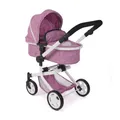 Produktbild: Bayer Chic 2000 Kombi-Puppenwagen MIKA Jeans pink NEU