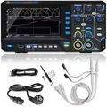 Produktbild: PeakTech P 1401, Digital Speicher Oszilloskop, 2 Kanal, 10 MHz, 100 MS/s, USB Schnittstelle, PC Software, P 1401, Schwarz