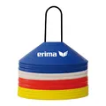 Produktbild: Erima Unisex Markierungshüte Set (724104), red/blue/yellow/white, 1