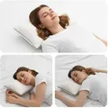 Produktbild: Vidaxl  Shread Sleeping Pillow  White 60 X 40 X 14.5 Cm Memory Foam