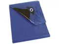 Produktbild: ABDECKPLANE - BLAU/SCHWARZ - SUPER STARK - 5x5 m 140-0505 140 g/m²