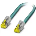 Produktbild: Phoenix Contact Contact 1408365. Kabelfarbe: Blau (S/FTP, CAT6a, 3 m) (1408365)