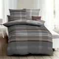 Produktbild: Kaeppel Feinbiber Biber Bettwäsche Beyond in 200x200 cm 03049 gestreift grau