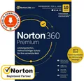 Produktbild: NORTON 360 Premium 10 Geräte 1 Jahr 2026 | Win, Mac, Android, iOS | NEU Ohne ABO