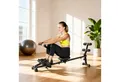 Produktbild: SPORTNOW Rudergerät mit 12 Widerstandsstufen, LCD-Display, Sit-up-Funktion (2 in 1 Rudermaschine, 1-tlg., leises Rudergeräte für Zuhause), Heimrudergerät für Heimfitness