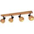 Produktbild: meineWunschleuchte Deckenstrahler, Natur, Holz, Naturmaterialien, 70x18x14 cm, Lampen & Leuchten, Innenbeleuchtung, Spots & Strahler, Deckenspots