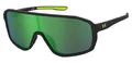 Produktbild: Under Armour UA GAMEDAY JR BLACK YELLOW/GREEN 99/1/125 Unisex Sonnenbrillen