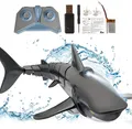 Produktbild: Flexibles Hai RC Spielzeug Shark Boat 2.4 GHz RC Elektrisches Haiboot Spielze...
