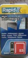 Produktbild: Rapid Tackerklammern Typ 53/ 20mm 2 x 540 Stk Feindrahtklammern OVP