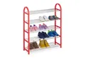 Produktbild: relaxdays Schuhregal für Kind, rot
