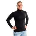 Produktbild: Back on Track Damen Bekleidung Rollkragensweatshirt, Schwarz, M