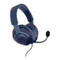Produktbild: JBL Quantum 100 Gaming Over-Ear Kopfhörer blau kabelgebunden sehr gut