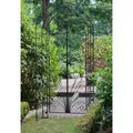 Produktbild: GARDEN PLEASURE Pforte mit Rosenbogen, B x T x H: 108 x 40 x 229 cm, Eisen, schwarz
