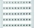 Produktbild: Weidmüller DEK 5 FW 1-50 Schild DEK 5 FW 1-50 Weidmueller (50 Stck)