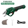 Produktbild: PARKSIDE 4 V Akku Gartenschere - Astschere  PGAS 14 A1 - integrierter Akku , USB