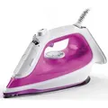 Produktbild: Braun TexStyle 5 Dampfbügeleisen SI 5225 PU, rosa, mit 2.500 Watt, 200 g/min Dampfstoß, 300 ml Wassertank, SuperCeramic Bügelsohlen-Beschichtung, FreeGlide 3D Technologie, 30 Sekunden Aufheizzeit, automatische Sicherheitsabschaltung