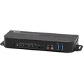 Produktbild: Eaton 2-Port DisplayPort/USB KVM Switch 4K 60Hz HDR HDCP 2.2 IR DP 1.4 USB Sharing USB 3.0 (B005-DPUA2-K)