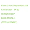 Produktbild: Eaton 2-Port DisplayPort/USB KVM Switch - 4K 60 Hz,HDR,HDCP B005-DPUA2-K (003733