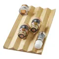Produktbild: Orga-Box Bambus Gewürzeinsatz 473 x 230 x 18 mm Gewürzgläsereinsatz für Küchenschublade Gewürzdoseneinsatz für Schubladen