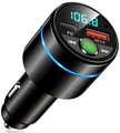 Produktbild: Bluetooth Adapter Auto, Ganzmetall FM Transmitter Auto Bluetooth mit PD 30W  ...