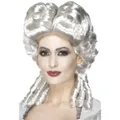 Produktbild: Weiß Marie Antoinette Perücke Halloween Barock Kostüm Damen Zubehör