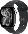 Produktbild: Apple Watch Series 11 (46mm) GPS S/M (diamantschwarz/sch) Smartwatch