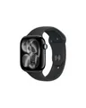 Produktbild: Apple Watch Series 11 schwarz glaenzend Aluminium Smart (MEUW4ZR/A)