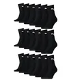 Produktbild: PUMA unisex Sportsocken Tennissocken Kurzschaft Short Crew 231011001 18 Paar, Farbe:Schwarz, Menge:18 Paar (6x 3er Pack), Größe:39-42, Artikel:-200 black