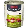 Produktbild: Animonda - GranCarno Adult Rind+Kaninchen mit Kräutern 800g Hundefutter Nassfutter