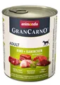 Produktbild: animonda GranCarno Adult Rind Kaninchen Kräutern 6x 800 g Hundefutter Nassfutter