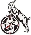 Produktbild: 1. FC Köln Dekoobjekt Wanduhr Logo Metall