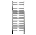 Produktbild: ECD Germany Badheizkörper Tharr Heizkörper Handtuchtrockner Badezimmer Heizung für Handtücher, Design Paneelheizkörper Handtuchwärmer Flachheizkörper Chrom 500x950mm