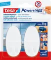 Produktbild: tesa Powerstrips Haken Large, oval, weiß 135337