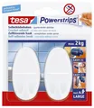 Produktbild: Tesa® 58013-00049-01 Powerstrips® Systemhaken - ablösbar, oval, weiß, Tragfähigk