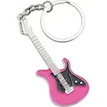 Produktbild: keepdrum Schlüsselanhänger E-Gitarre in Pink - Rosa