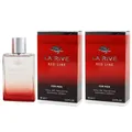 Produktbild: La Rive Red Line 2 x 90 ml Eau de Toilette EDT Set Herrenduft