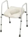 Produktbild: NRS Healthcare M66613 Mowbray Lite Toilettensitz und Rahmen, breiten- und höhen