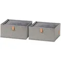 Produktbild: Store It Organizer Premium, Grau, Textil, Karton, 30x15x30 cm, Ordnen & Aufbewahren, Aufbewahrungskörbe, Organizer