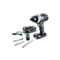 Produktbild: Festool Spielzeug Akku-Bohrschrauber TY-TPC, inkl. einem abnehmbaren Akku (Aufladung per USB-C), incl. 3 Bits/Bohrer, CENTROTEC, mit Originalem Sound und Licht. Spielzeug für Kinder ab 3 Jahren