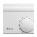 Produktbild: Theben 7010001 RAM SES 701 Analoges Raumthermostat für alle Heizungsarten (Gas, Wasser, Elektro), thermische Rückführung, Regelung zentral oder Einzelraum, Raumtemperaturregler, Raumregler, Thermostat
