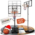 Produktbild: VALENESS Basketballkorb VALENESS® Basketballständer Outdoor - verstellbar [135 bis 305 cm] (1-St) Jugendliche
