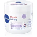 Produktbild: NIVEA Repair & Care Sensitive nährende und regenerierende Creme für trockene und empfindliche Haut 400 ml