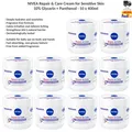 Produktbild: NIVEA Repair & Care Creme mit 10% Glycerin + Panthenol für Empfindliche Haut x10